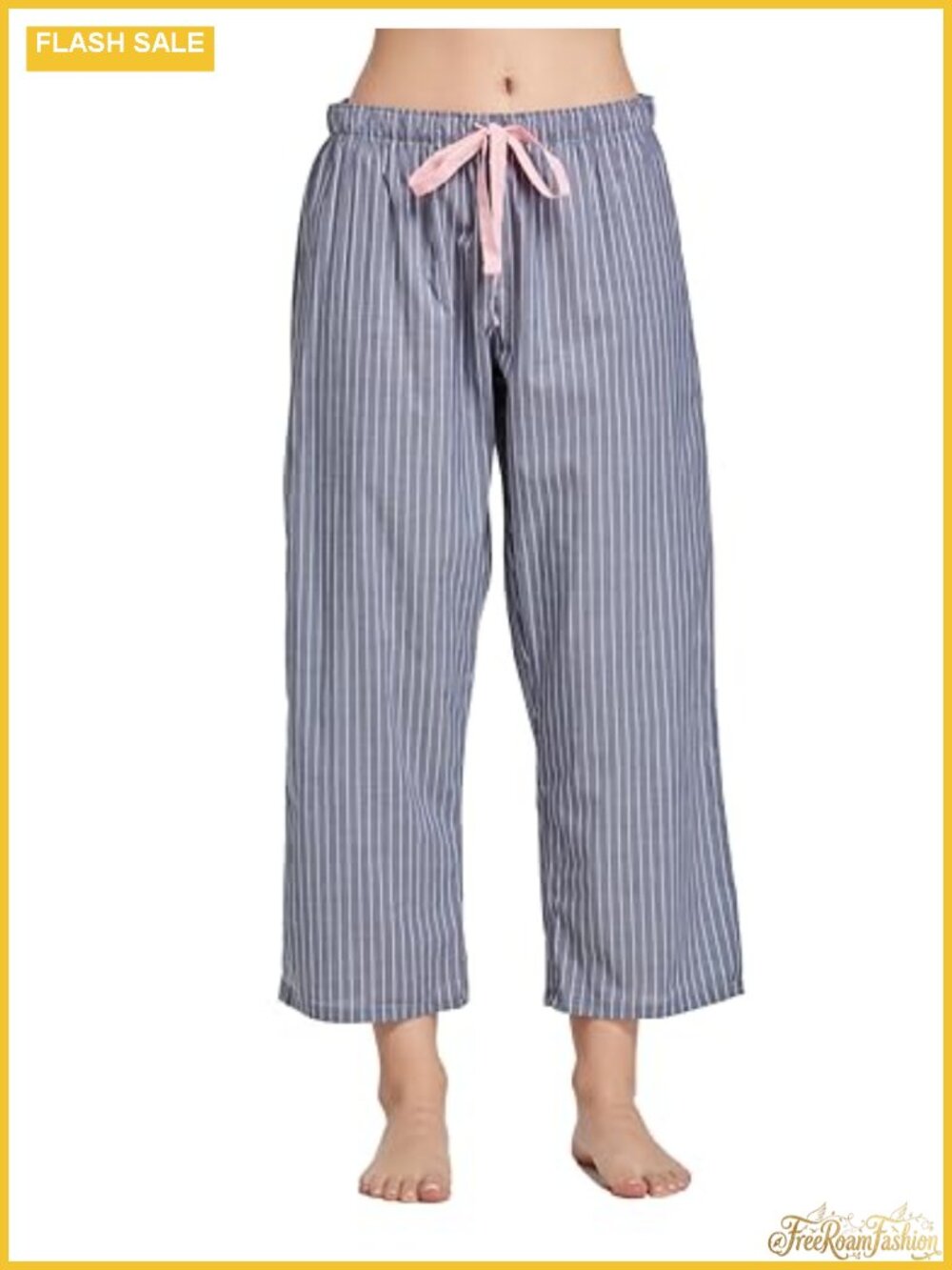 CYZ 100% Cotton Capri Pajama Lounge Pants Womens Relaxed Fit Sleepwear